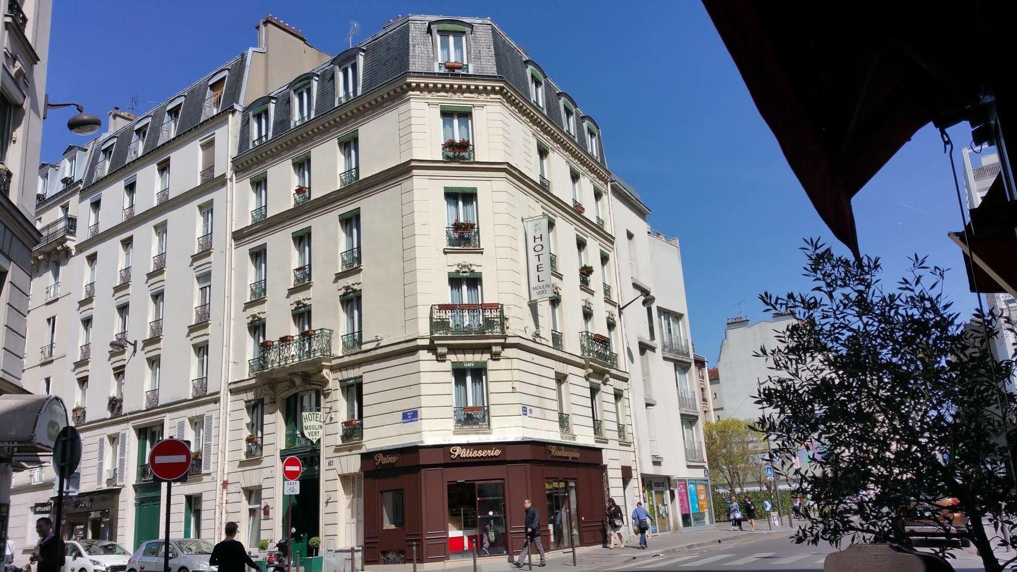 Hotel Moulin Vert Paris Dış mekan fotoğraf